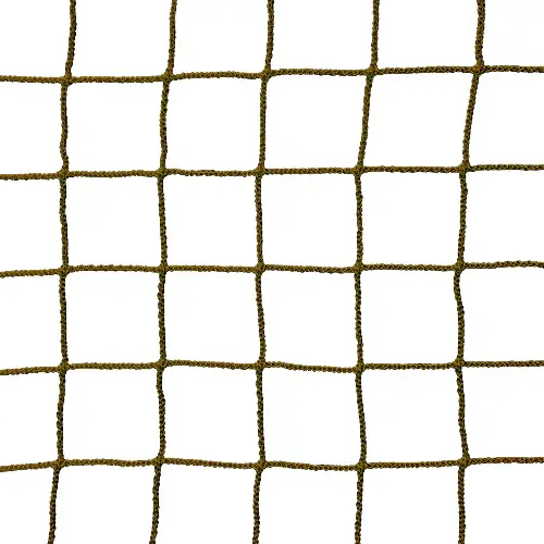 Сетка заградительная 40×40, нить 2,4 мм · хаки для кортов и хоккейных площадок — фото с производства СпортПик