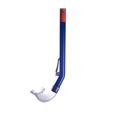 Трубка плавательная SALVAS Rapallo Snorkel, без клапана, размер взрослый