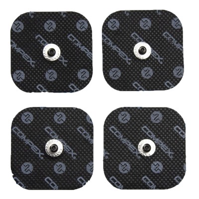 Электроды для миостимуляции COMPEX Performance Snap, 5 х 5 см, 4шт. в упаковке