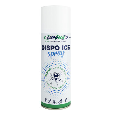 Спрей-заморозка Dispo Ice Spray охлаждающий и обезболивающий, SP400DISPORU24, 400 мл