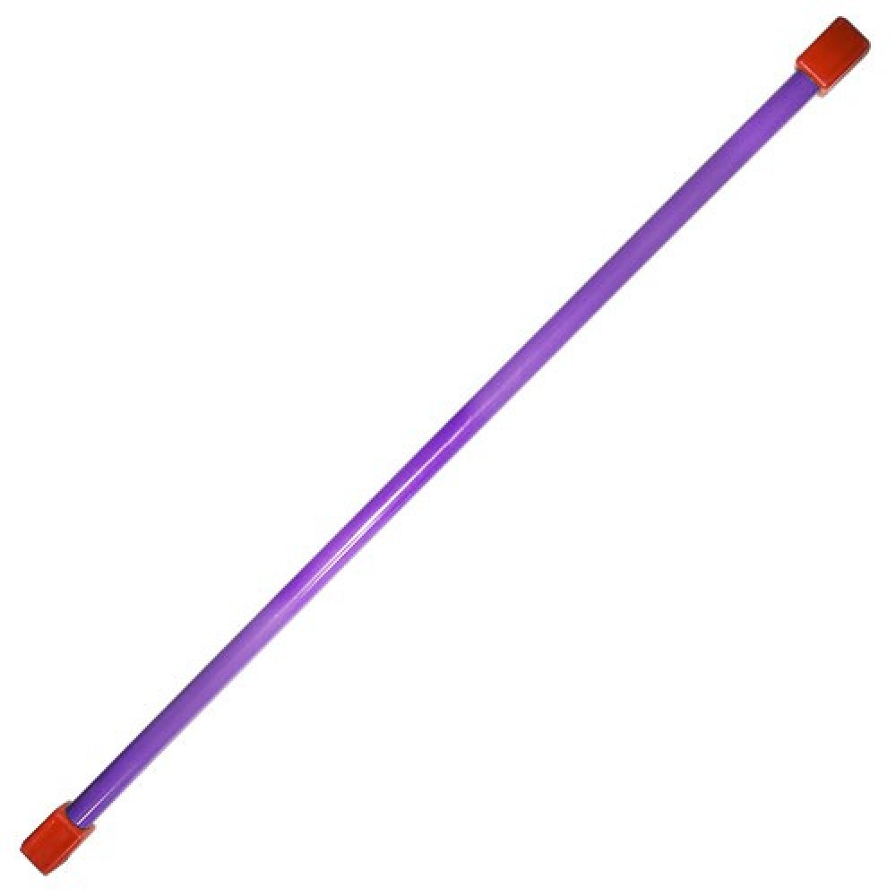 Палка гимнастическая (бодибар), MR-B06, вес 6кг, дл. 120 см, стальная труба, фиолетовый