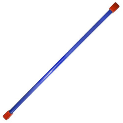 Палка гимнастическая (бодибар), MR-B05, вес 5кг, дл. 120 см, стальная труба, синий