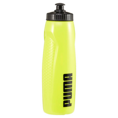Бутылка для воды PUMA TR bottle core, 05381328, объем 600мл, ПЭ, ПП, ПТУ, силикон, желтый