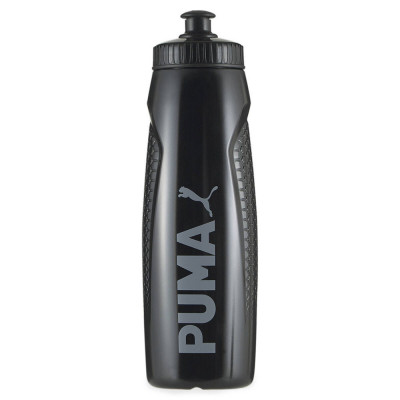 Бутылка для воды PUMA Fit bottle core, 05430601, объем 750мл, ПЭ, ПП, ПТУ, силикон, черный