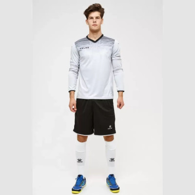 Форма футб. врат. KELME 3871007-273-3XL, р.3XL, полиэстер, бело-черный