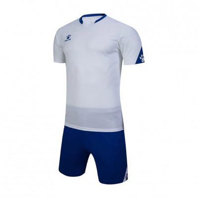 Форма футб. взросл. KELME, 3801099-104-XL, р.XL, 100% полиэстер, бело-синий