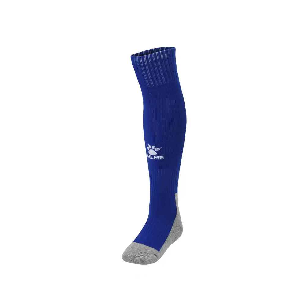 Гетры футбольные KELME Football socks, 9893319-400, р.27-31, СИНИЙ, нейлон, хлопок, эластик, спандекс