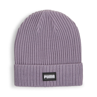 Шапка PUMA Ribbed Classic Cuff Beanie, 02403819, 100% акрил, фиолетовый