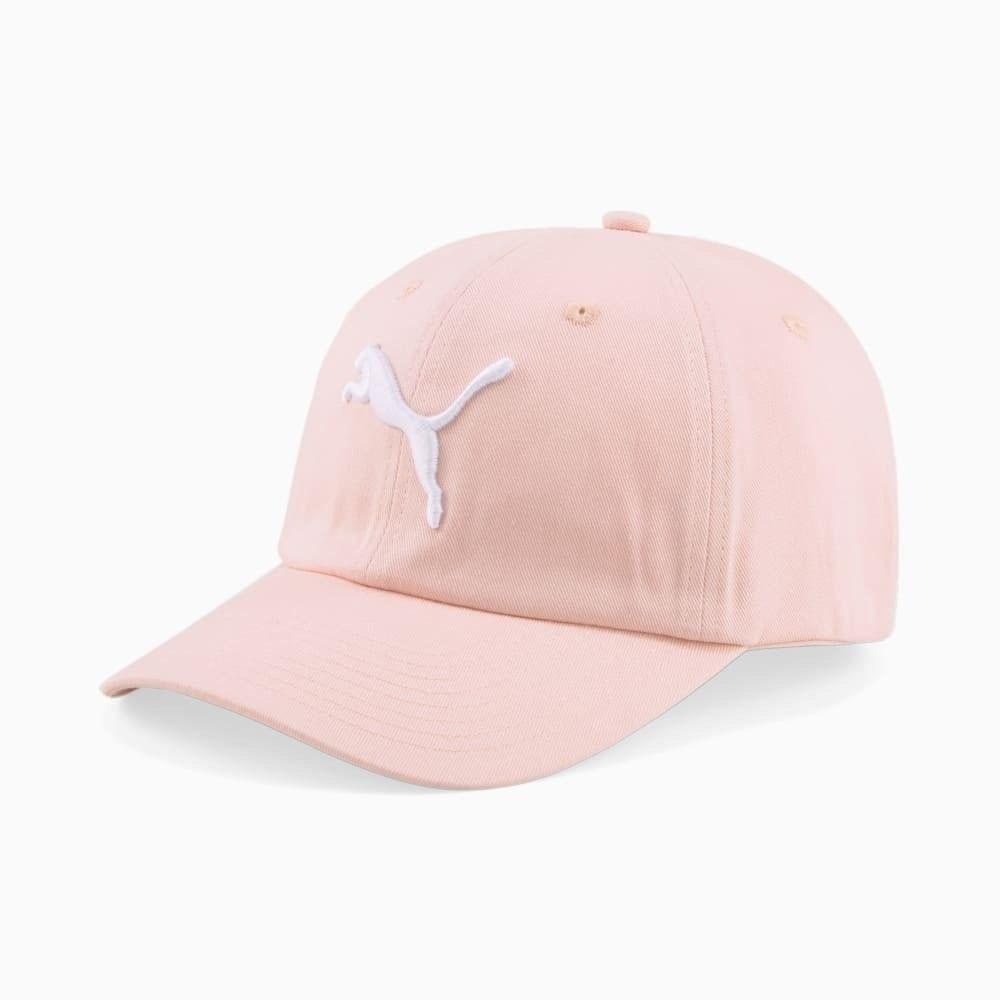 Бейсболка спорт. PUMA Ess Cat Logo BB Cap 02458703, 100% хлопок, пудровый