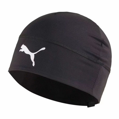 Шапка дет. PUMA teamLIGA Beanie Jr, 02278603, полиэстер, эластан, черный