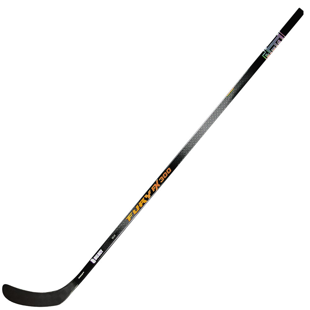 Клюшка хоккейная BIG BOY FURY FX 300 75 Grip Stick F92, FX3S75M1F92-LFT, жест.75, левый хват, черный