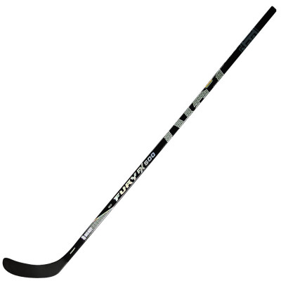 Клюшка хоккейная BIG BOY FURY FX 500 75 Grip Stick F92, FX5S75M1F92-LFT, жест.75, левый хват, бел-чер