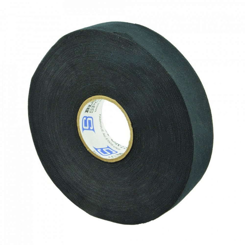 Лента хок. Blue Sport Tape Coton Black, 603190, ширина 24мм, длина 18м, черная