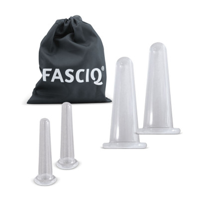Набор массажеров Fasciq Cupping Set 2x mini 2x medium 2x2 шт, FS42425