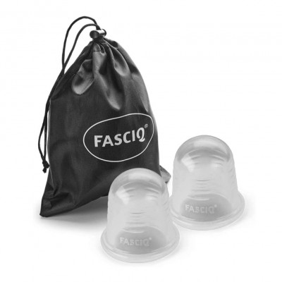 Набор массажеров Fasciq Silicon Cupping 2 шт, FS42409