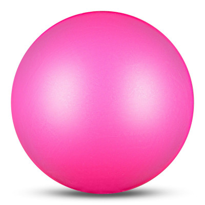 Мяч для художественной гимнастики INDIGO, IN315-CY, диам. 15 см, ПВХ, цикламеновый металлик