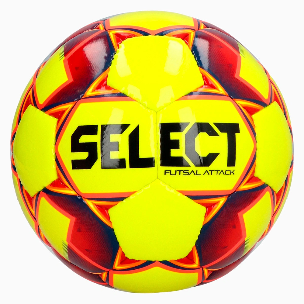 Мяч футзальный SELECT Futsal Attack V24, 3883446563, р.4,  желто-красный