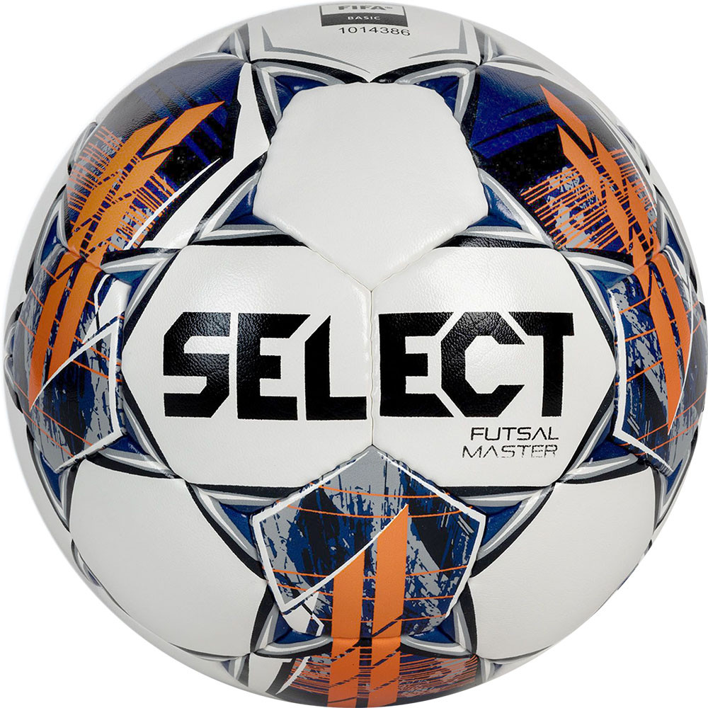 Мяч футзальный SELECT Futsal Master Grain V22, 1043460006, р.4, Basic,  бел-син-ор