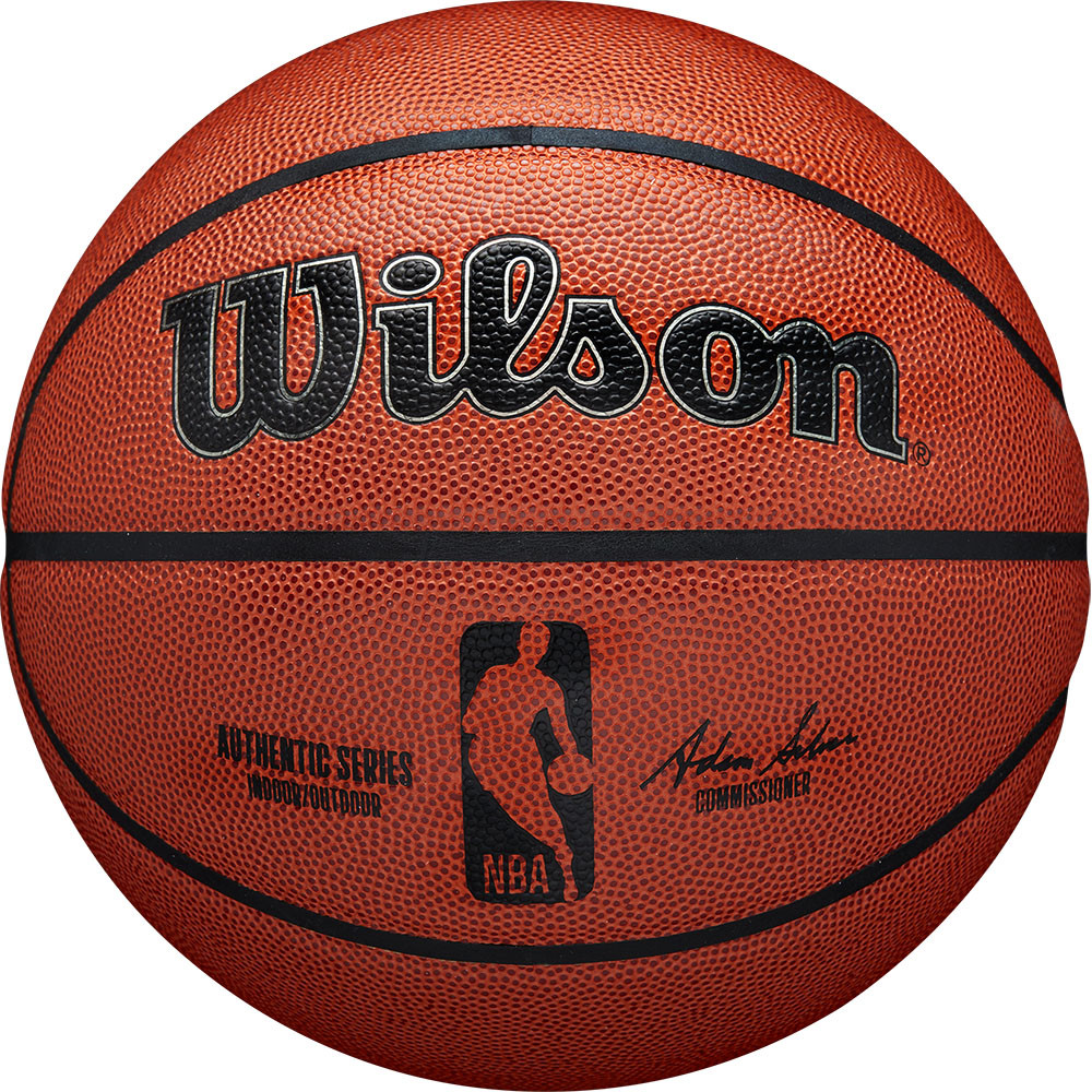 Мяч баскетбольный WILSON NBA Authentic, WTB7200XB07, р.7, PU, бутил.камера, коричневый