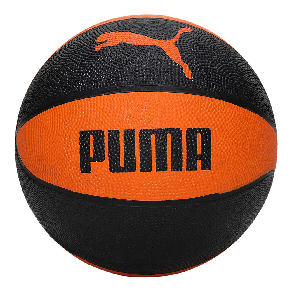 Мяч баскетбольный. PUMA Basketball, 08362001, р.7, 8 панелей, резина, оранжево-черный