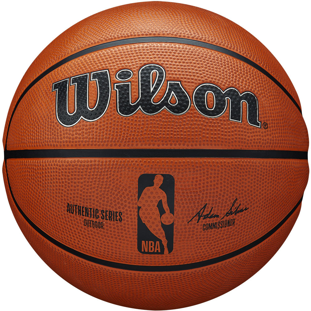 Мяч баскетбольный WILSON NBA Authentic, WTB7300XB06, р.6, резина, оранжевый