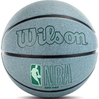 Мяч баскетбольный WILSON NBA DRV Plus, WZ3012901XB7 р.7, резина, бутил. камера, голубой