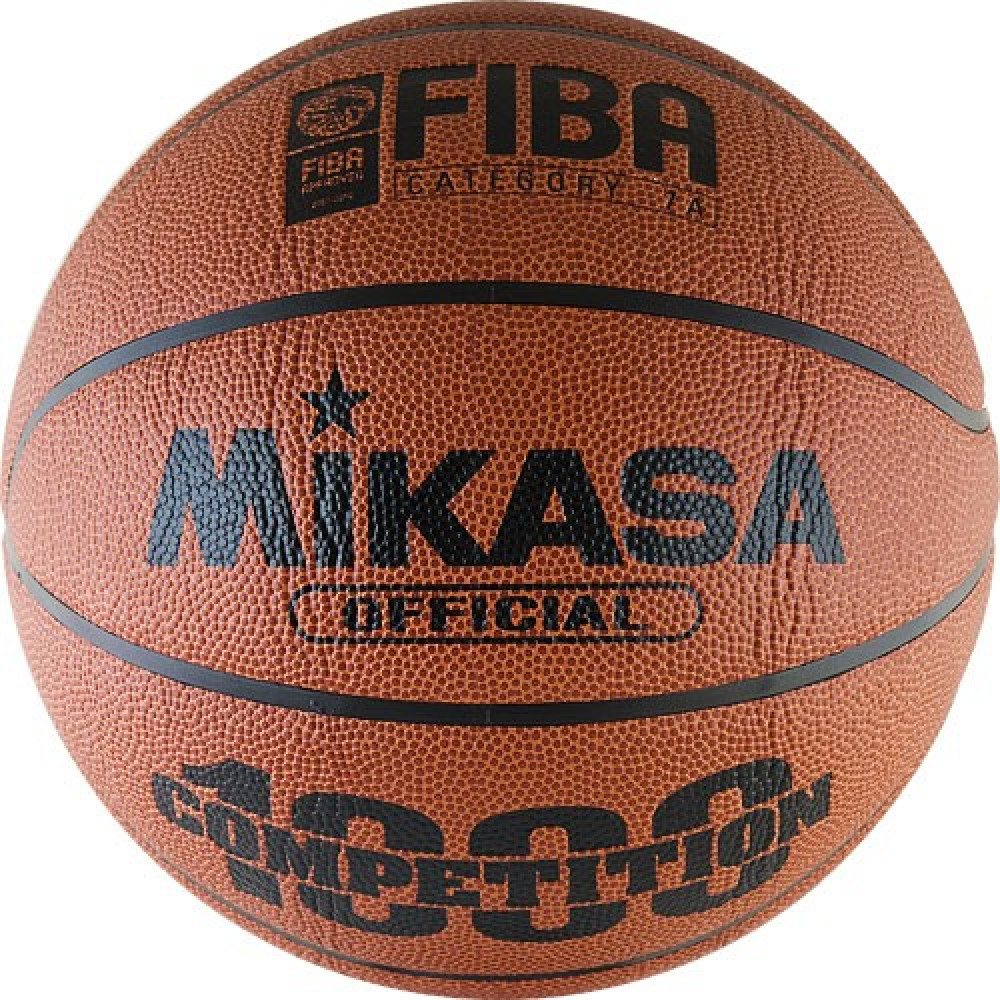 Мяч баскетбольный MIKASA BQ1000 р.7, композ.синт.кожа (полиуретан),FIBA Appr,нейл.корд,бут.кам,кор-ор-чер