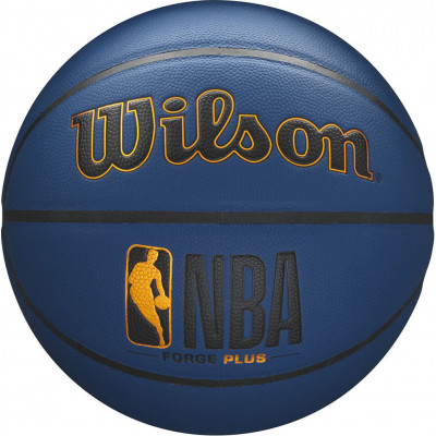 Мяч баскетбольный WILSON NBA Forge Plus Eco BSKT, WZ2010901XB7, р.7, PU, бутиловая камера, коричневый