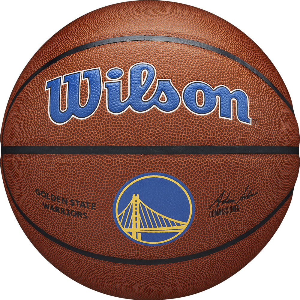 Мяч баскетбольный WILSON NBA Golden State Warriors, WTB3100XBGOL р.7, синт.кожа (композит), кор