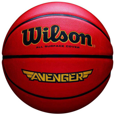 Мяч баскетбольный WILSON Avenger, WTB5550XB, р.7, резина, бутил. камера, оранжевый