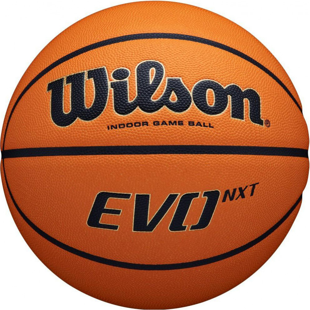 Мяч баскетбольный WILSON Evo Nxt, WTB0965XB, р.7, микрофибра, бутил. камера, коричневый