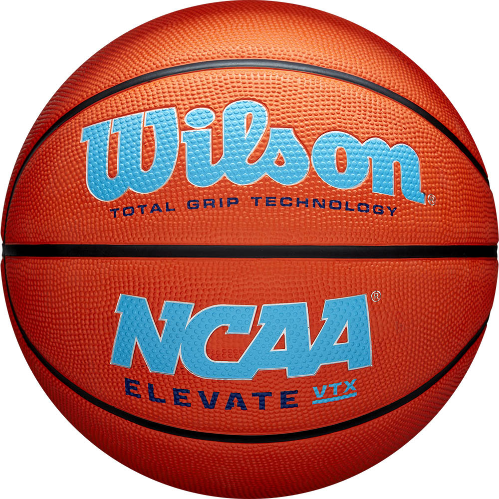 Мяч баскетбольный WILSON NCAA Elevate VTX, WZ3006802XB7, р.7, резина, бутил. камера, коричневый