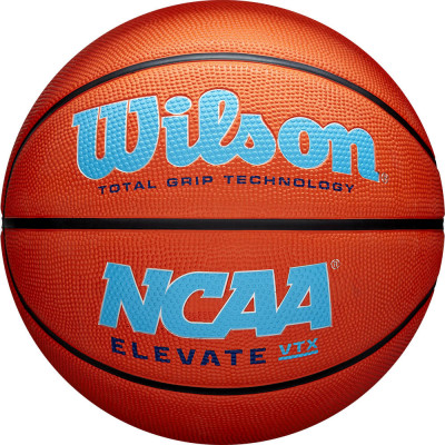 Мяч баскетбольный WILSON NCAA Elevate VTX, WZ3006802XB7, р.7, резина, бутил. камера, коричневый