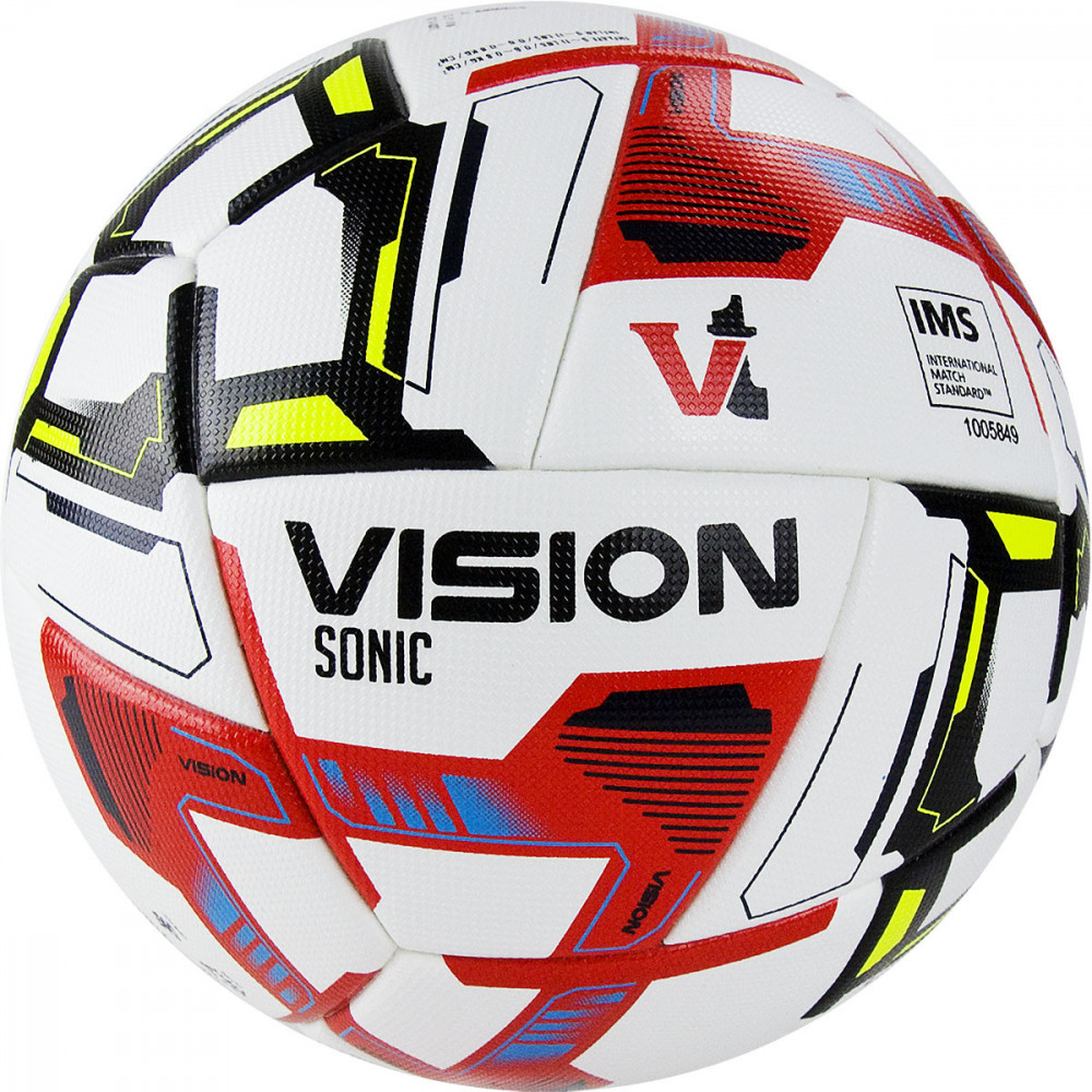 Мяч футбольный VISION Sonic, FV321065,р.5, 24 пан.,FIFA Basic,PU,бел-мультикол