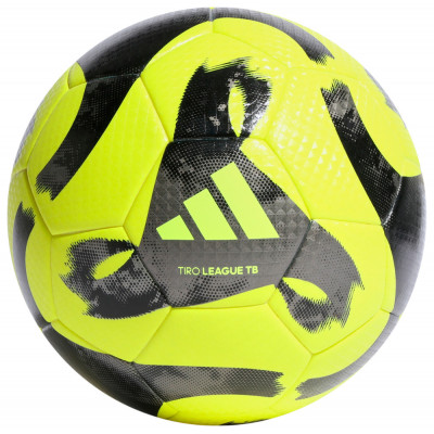 Мяч футбольный ADIDAS Tiro League TB HZ1295, р.5, FIFA Basic, термосшивка, желто-черный