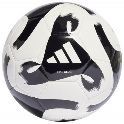 Мяч футбольный ADIDAS Tiro Club HT2430, р.5,ТПУ, маш. сшивка, черно-белый