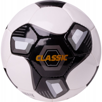 Мяч футбольный Classic, F123615, р.5, 32 панели. PVC, 4 подкл. слоя, ручная сшивка, бело-черный