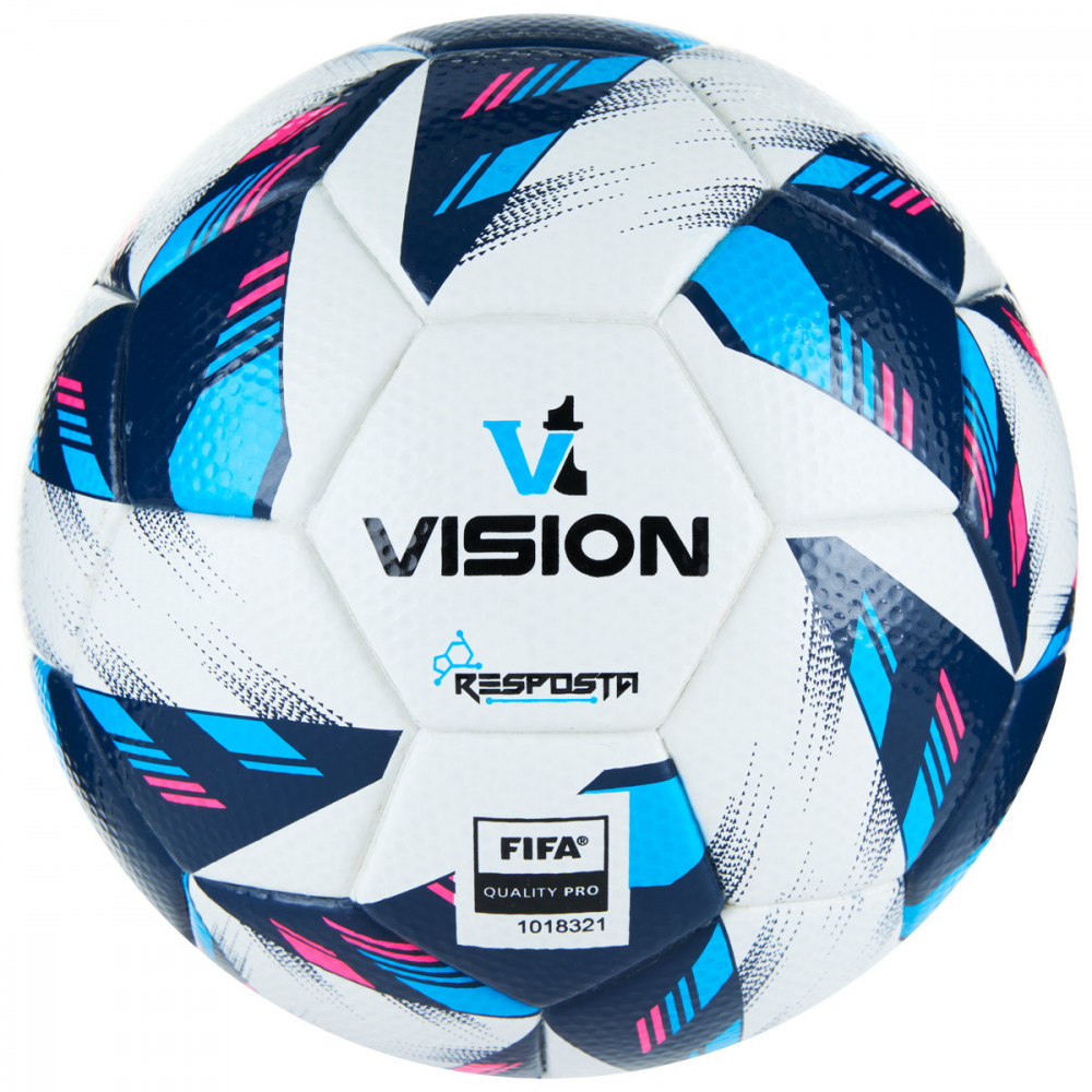 Мяч футбольный VISION Resposta, 01-01-17907-5, р.5,FIFA Quality Pro,MF, 32 пан,бел-мультикол