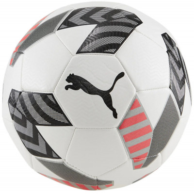 Мяч футбольный PUMA King, 08399702, р.5, маш.сш, бело-красно-черный