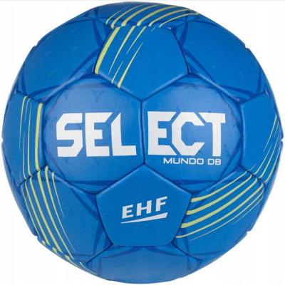 Мяч гандбольный SELECT Mundo V24, 1660850225, Junior (р.1), EHF Appr., мат.ПУ, гибрид.сш, синий