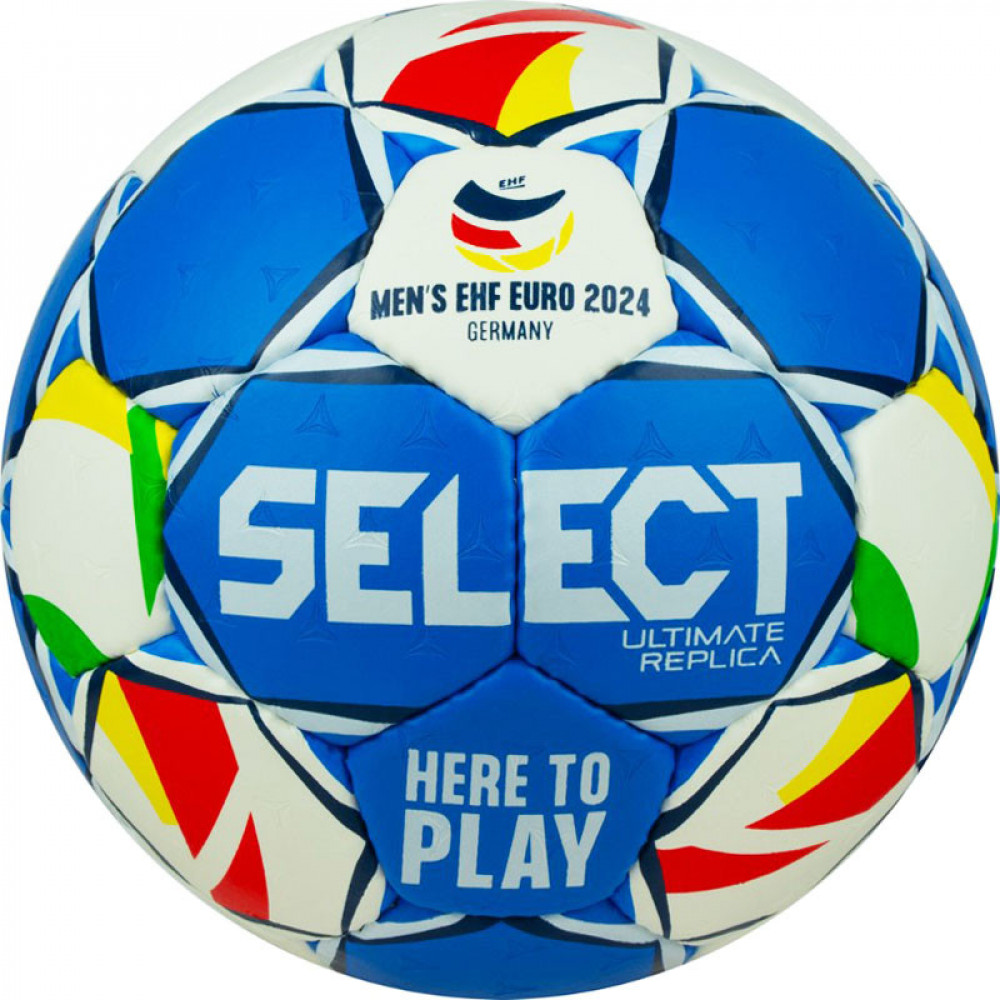 Мяч гандбольный SELECT Ultimate Replica v24, 3572858487, Senior(р.3), EHF Appr,  сине-оранжевый