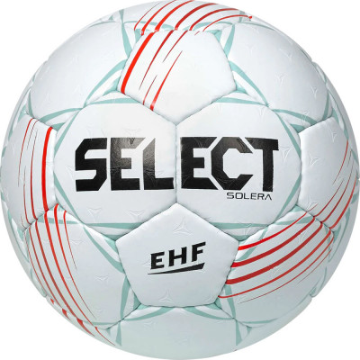 Мяч гандбольный SELECT Solera, 1631854999,Lille (р.2),EHF Appr,ПУ с микроуглуб,светло-голубой