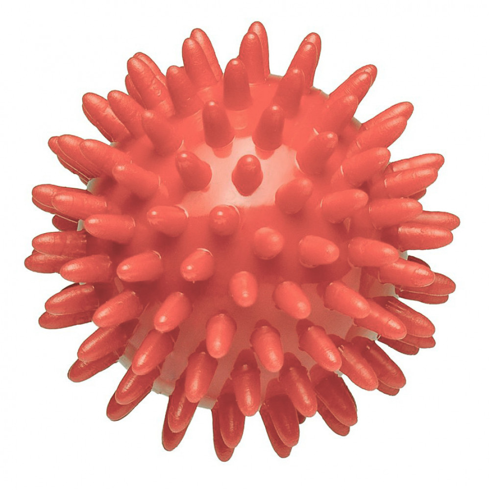 Мяч массажный, L0106, диам. 6 см, поливинилхлорид, оранжевый