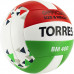 СЦ*Мяч волейбольный TORRES BM400, V32015, р.5, синт. кожа (ТПУ), клееный, бут.кам., бело-крас-зелен
