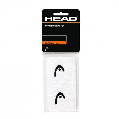 Напульсники HEAD 2,5 285050-WH, 2 шт., белые