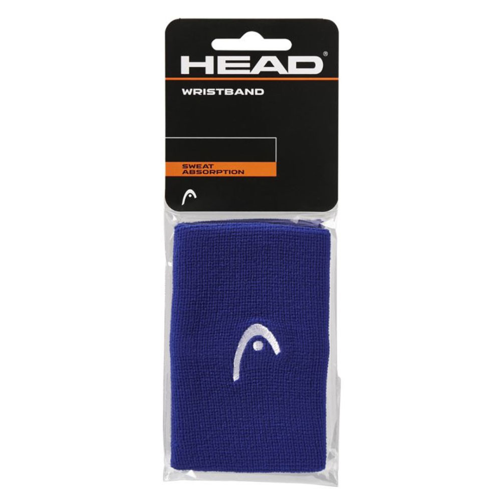 Напульсники HEAD 5, 285070-BL, ширина 12,7 см, 90% нейлон, 10%эластан, пара, синий