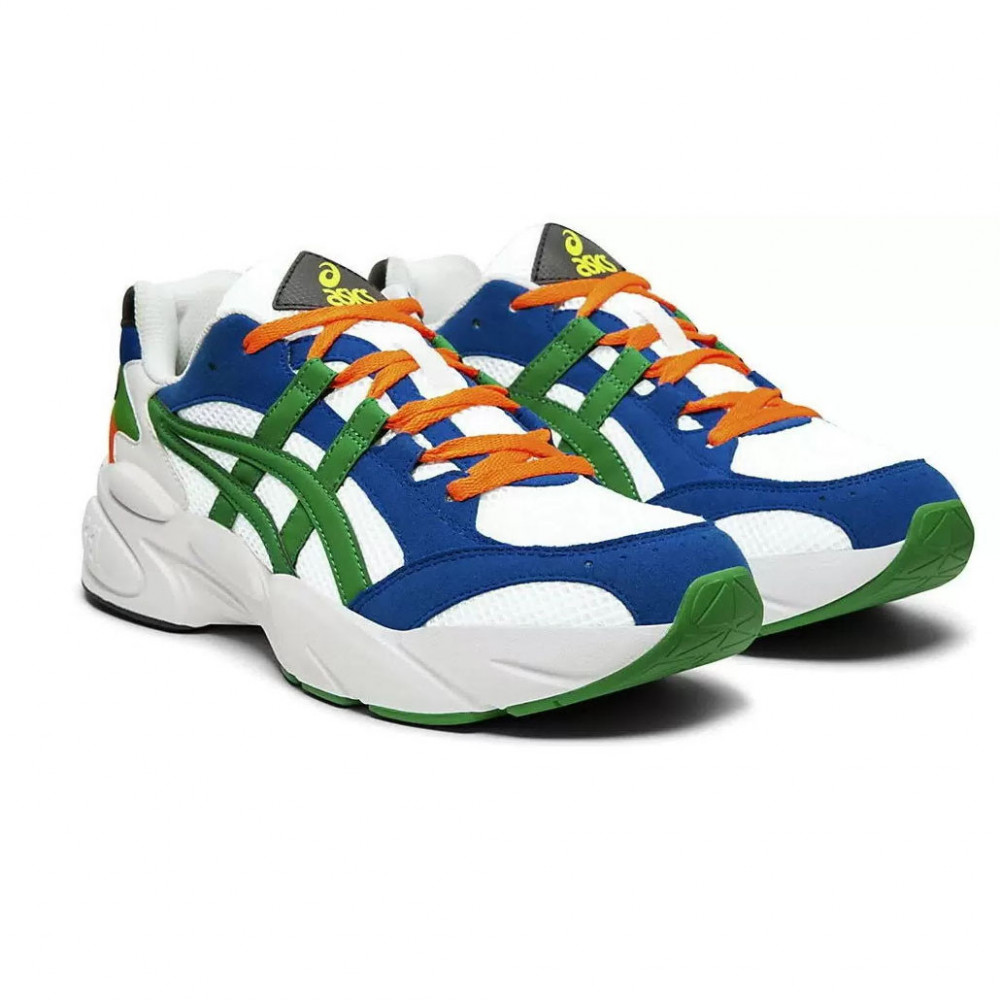 Кроссовки муж. ASICS Gel-Bnd 1021A145-100, р.9,5 (рос.42),иск. кожа, текстиль, мультиколор