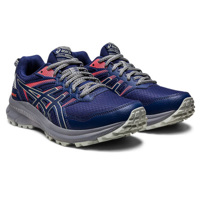 Кроссовки бег. жен. ASICS Trail Scout 2 1012B039 405, р.5.5 (рос.34,5),кожзам,текстиль,резина,синий