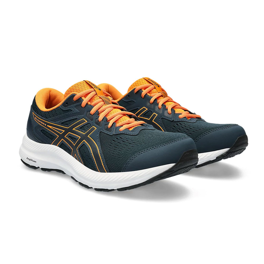 Кроссовки бег. муж. ASICS Gel-Contend 8 1011B492 407,р.11 (рос.43,5),кожзам,текстиль,резина, тем.син