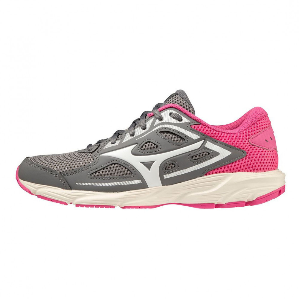 Кроссовки беговые жен. MIZUNO Spark 7 K1GA220402, р.UK7 (рос.40), иск. кожа, текстиль, серый